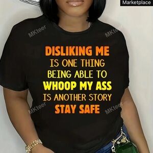 Graphic Tee-slogan top